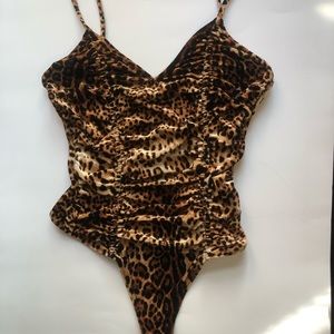 cheetah print bodysuit